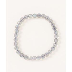 ブレスレット 「岩座」ラブラドライト6mm玉ブレスレット メンズ レディース