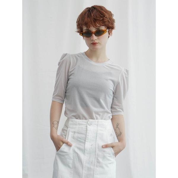 tシャツ SHEER VELOUR TOPS レディース