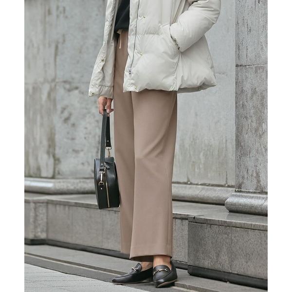 パンツ 「洗える」ツムギート flannel ワイド パンツ レディース