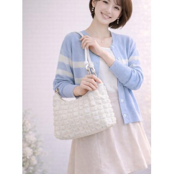 ショルダーバッグ バッグ ２WAYポコポコショルダーバッグ レディース