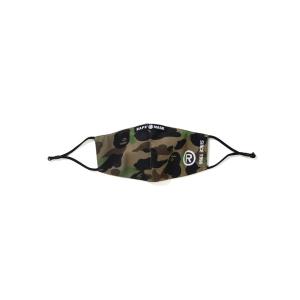 A BATHING APE（アベイシングエイプ） マスク ABC CAMO SHARK MASK M