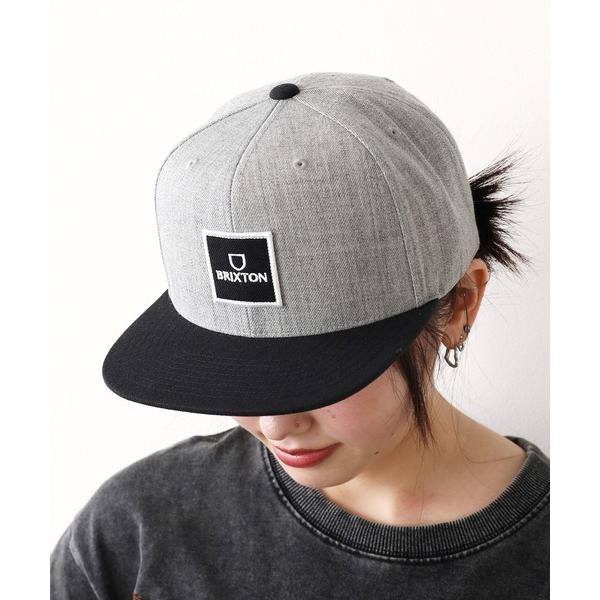 キャップ 帽子 BRIXTON/ブリクストン ALPHA SQUARE MP SNAPBACK キャ...