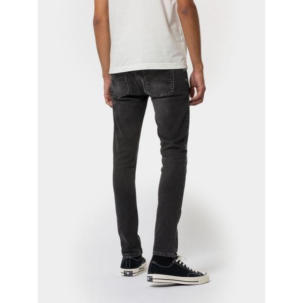 ジーンズ Skinny Lin Worn Black スキニーリン タイトスリムストレート ジーンズ...