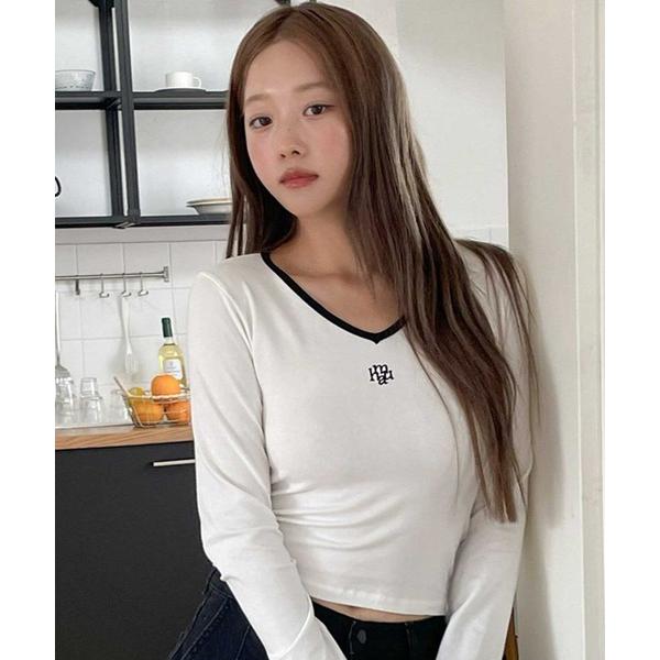 tシャツ A'GEM/9 × .kom 「muah muah/ムーアムーア」 LOGO STITCH...
