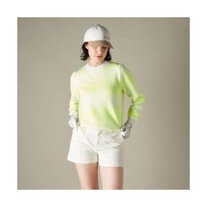 ニット セーター 「VIVA HEART/GOLF」グラデーションロゴニット レディース