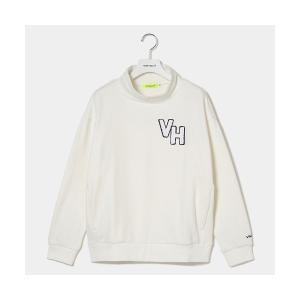 トレーナー スウェット 「VIVA HEART/GOLF」裏シャギーボートネック長袖プルオーバー レディース