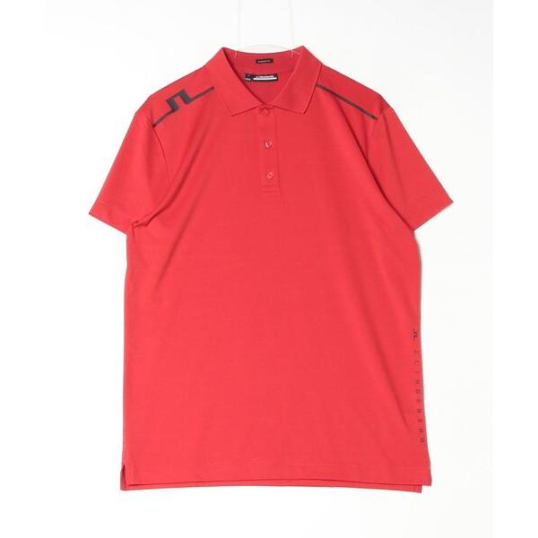 ポロシャツ 「J.LINDEBERG/GOLF」JL×ストライププリント半袖ポロ メンズ