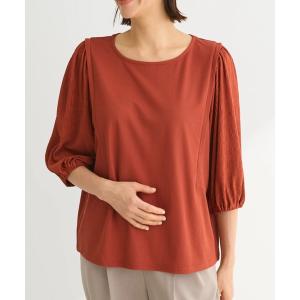 tシャツ 袖表面ドッキングカットプルオーバー レ...の商品画像
