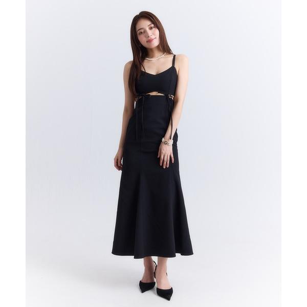 ワンピース ストリングデザインキャミワンピース