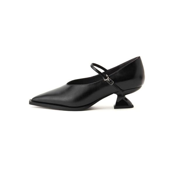パンプス 「SY」シェイプヒールストラップ パンプス50●↑