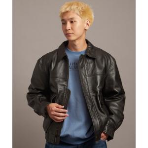 A LEATHER（エーレザー） 革ジャン ライダース MOTO JACKET メンズ