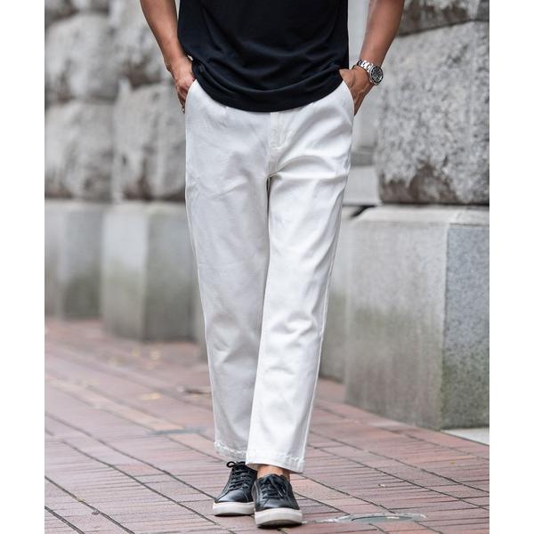 チノパン 「vicci/ヴィッチ」ストレッチワイドテーパードパンツ メンズ レディース