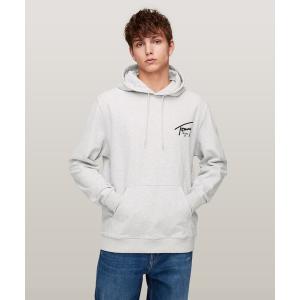 【すぐ届く】 JEANS リラックスメランジフラッグパーカー セール】リラックスメランジフラッグパーカー（パーカー