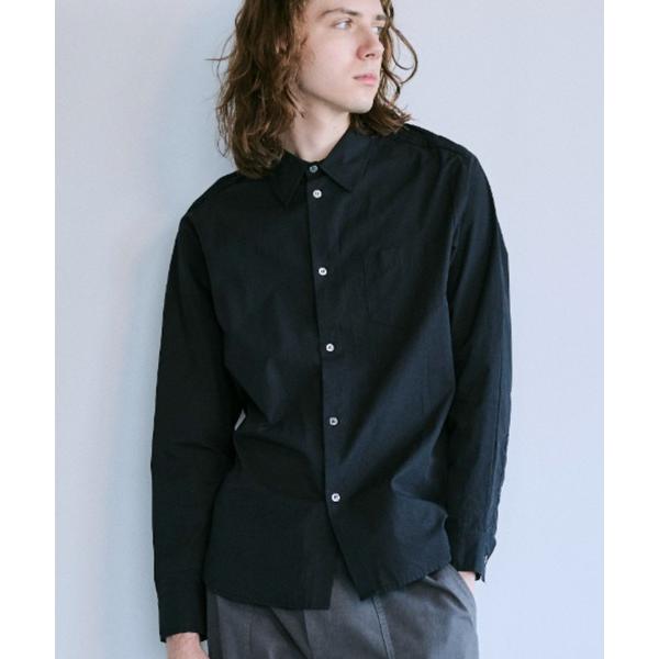 シャツ Essential Calm ブラックシャツ メンズ レディース
