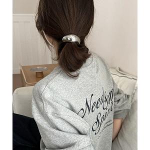 con affetto(ファッション) ヘアゴム シルバー925ターコイズ コンチョ