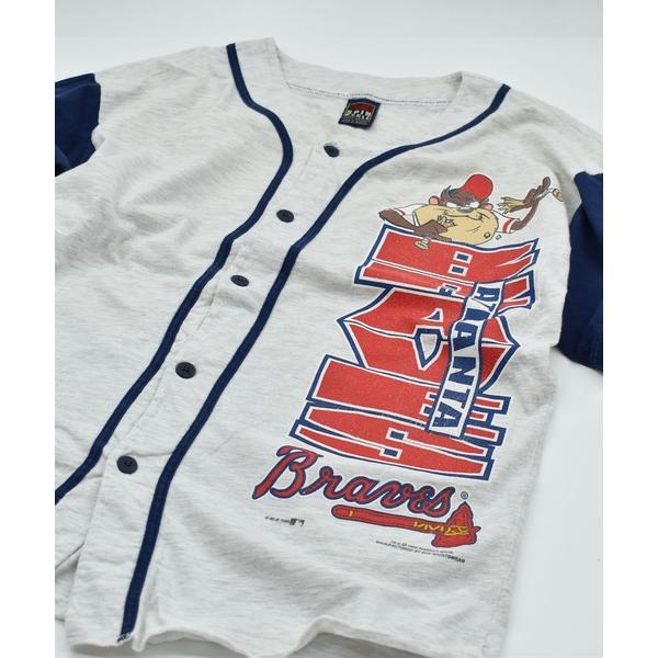 「ヴィンテージ古着」90's Looney Tunes “MLB Atlanta Braves” キ...