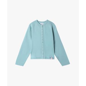 agnes b.（アニエスベー） カーディガン コットン メルトン 長袖