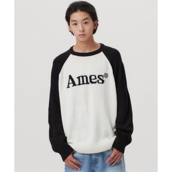 ニット セーター A&apos;GEM/9 × .kom 「AMESWORLDWIDE/アメスワールドワイド」...