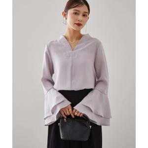 セレモニースーツ セットアップ 「2点セット」袖ペプラムデザイントップスセットアップ レディース｜ZOZOTOWN Yahoo!店