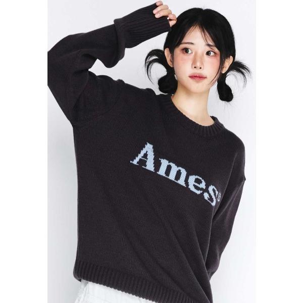 ニット セーター A&apos;GEM/9 × .kom 「AMESWORLDWIDE/アメスワールドワイド」...
