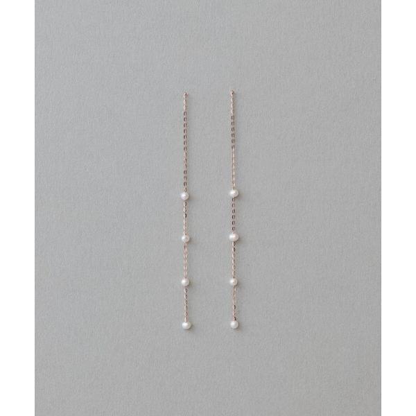 ピアス 「ミストピンク」 K10MPG パール ピアス レディース