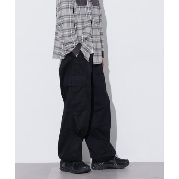 カーゴパンツ LUCAS-012/チノワイドカーゴパンツ メンズ