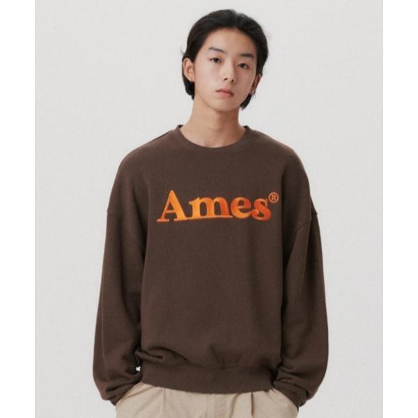トレーナー スウェット A&apos;GEM/9 × .kom 「AMESWORLDWIDE/アメスワールドワ...