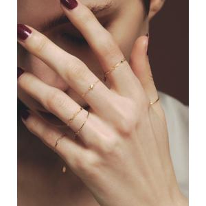 ルボンボン　ゴールド シンプルリング11号 les bonbon（ルボンボン） 指輪 リング 「les bonbon」lip ring/リップ