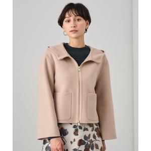 コート アウター シャルムリバーフードブルゾン レディース