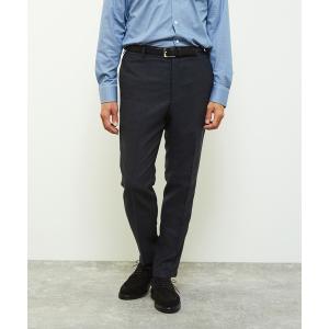 MEN'S MELROSE スラックス トラベストハンドトゥースエアリー