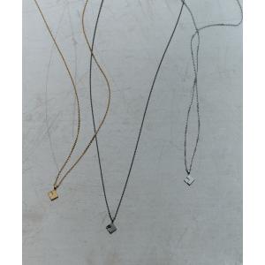 ネックレス Minimum Square Necklace レディース