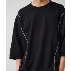 tシャツ スウィッチングジャージートップス メンズの商品画像