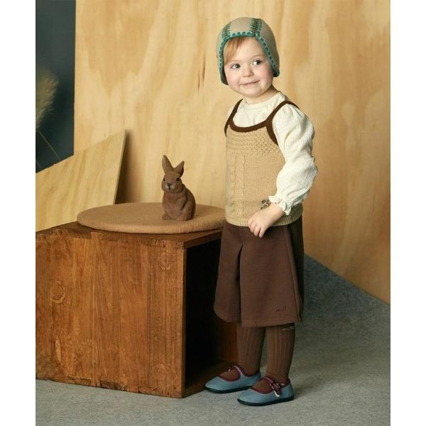 パンツ ロシャ7分丈ワイドパンツ キッズ 子供服 女の子