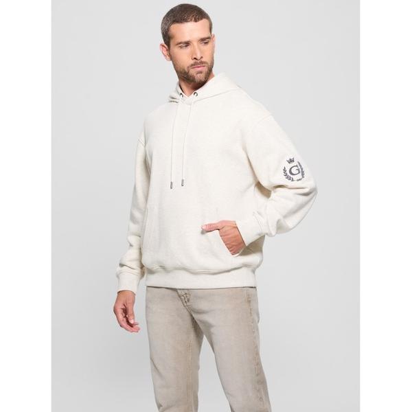 パーカー GUESS Chenille Logo Hoodie パーカー メンズ