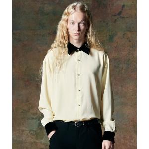シャツ Velvet Collar Shirt / ベルベットカラーシャツ メンズ レディース
