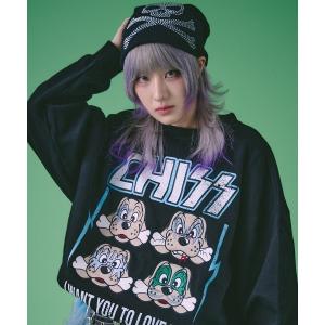 GALFY（ガルフィー） tシャツ A'GEM/9 × .kom 穴あきPUNCHロンTee
