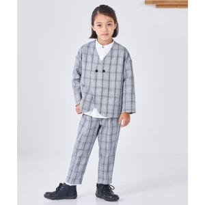 フォーマル 発表会 卒園式 入学式 ノーカラーセットアップ（キッズ/100〜130cm） キッズ 子供服 男の子