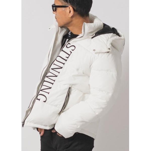 革ジャン ライダース フロントの英字がシャープなブルゾン メンズ レディース