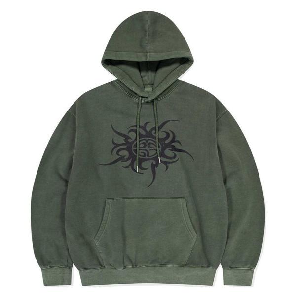 パーカー 「mahagrid/マハグリッド」 TRIBAL ECLIPSE PIGMENT HOOD...