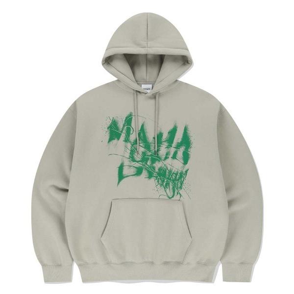パーカー 「mahagrid/マハグリッド」 INK DISTORTION HOODIE/インク デ...