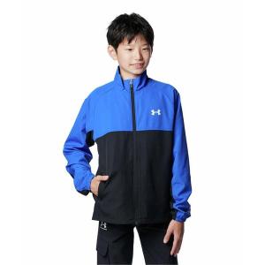 コート アウター UAメッシュ ラインド ウインドブレーカー（トレーニング/キッズ） キッズ 子供服 男の子 女の子