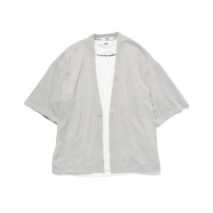 アンサンブル j.n.r.d/5分袖カノコアンサンブルカーディガン