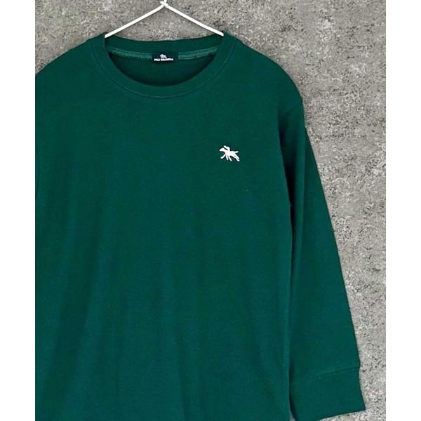 tシャツ 「POLOCHAMPS」　ワンポイント　ロゴ刺繍　ロンT キッズ 子供服 男の子 女の子