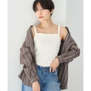 タンクトップ ノースリーブ 抗菌防臭テレコキャミ...の商品画像