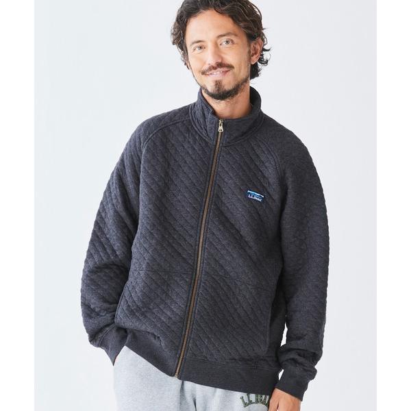 トレーナー スウェット エル・エル・ビーン・キルト・スウェットシャツ、フルジップ 米国フィット・レギ...