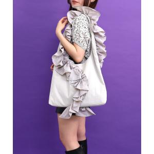 ショルダーバッグ バッグ フリフリワンショルダーバッグ／Ａ４対応 レディース