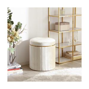 Francfranc 家具 ジェム スツール グレーxピンク : ZOZOTOWN