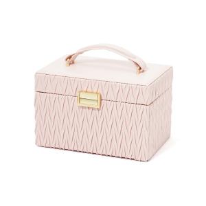 Francfranc 収納 エンブロイダリーフラワー ジュエリーボックス