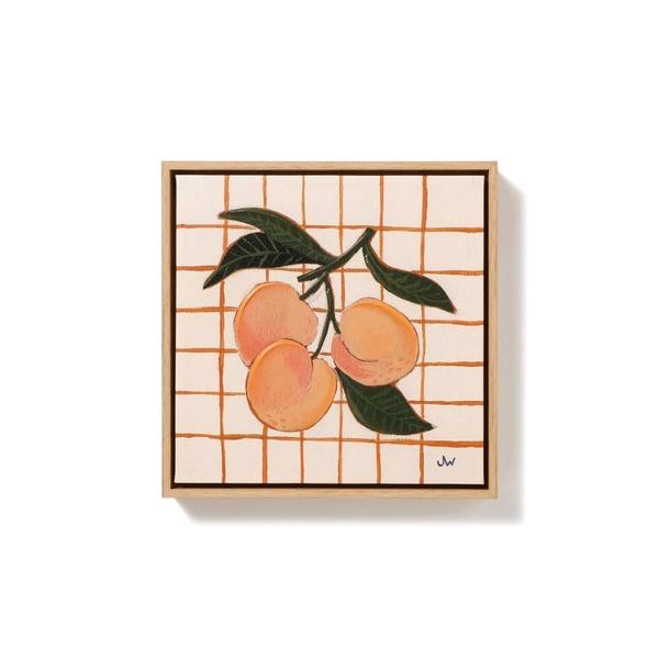 ポスター レトロ ピーチ アートボード