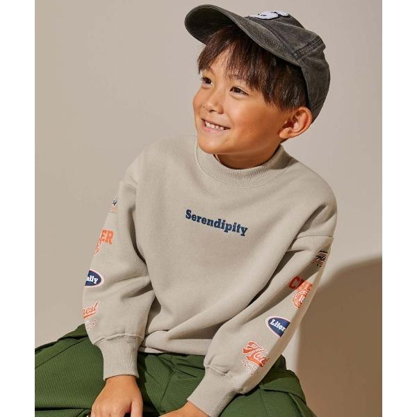 トレーナー  デビラボ プリント 裏起毛 BIGシルエットトレーナー キッズ 子供服 男の子 女の子